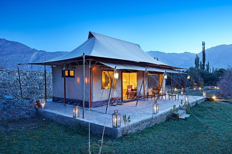Chamba Camp Diskit Nubra Exterior foto